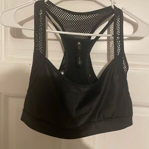 90 degrees Black sports bra xl